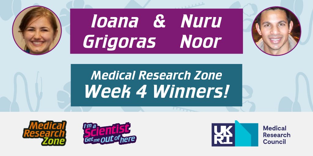 A poster announcing Ioana Grigoras was a Weekly Winner