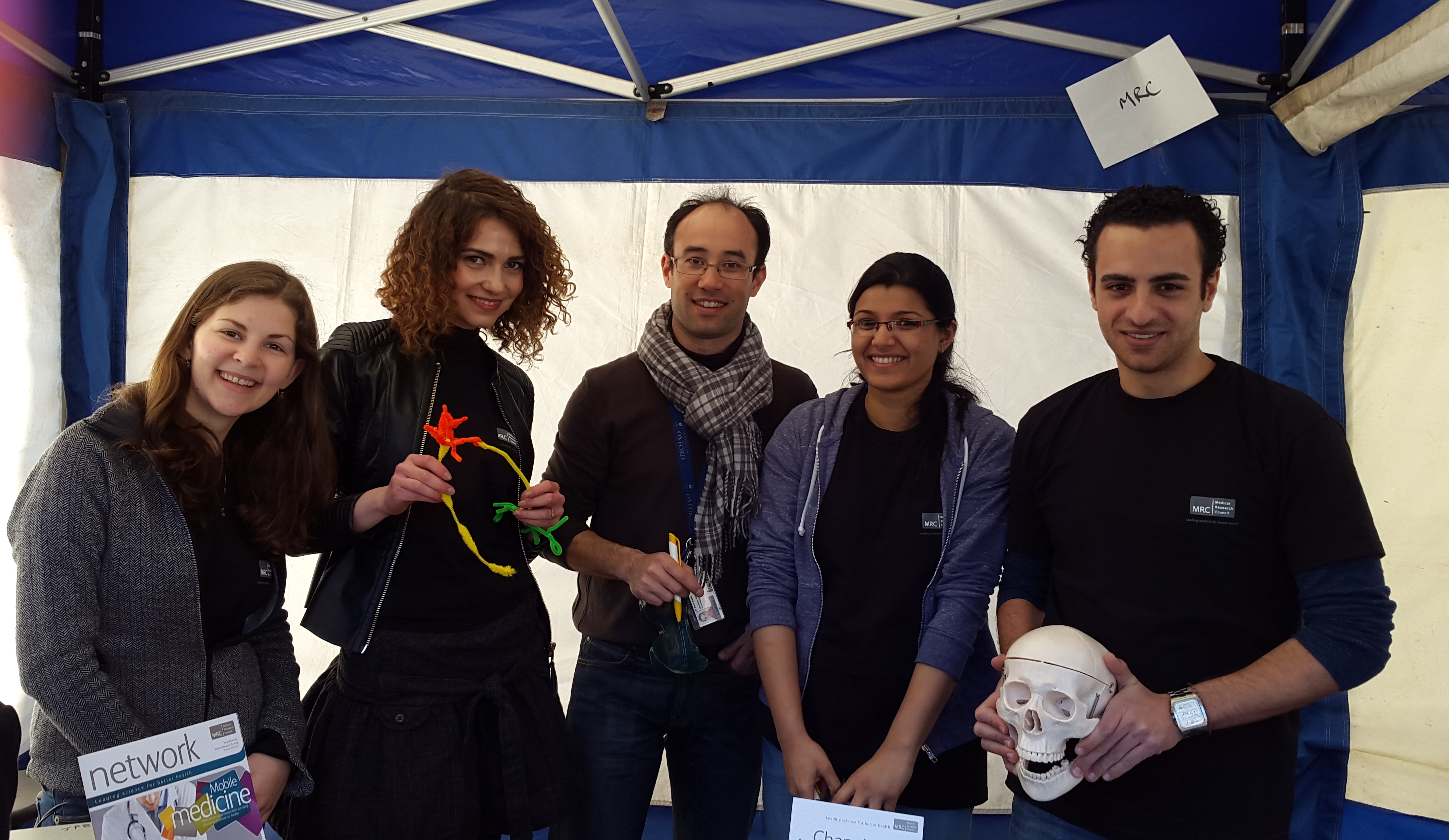 Unit members engage at the Oxfordshire Science Festival 2015