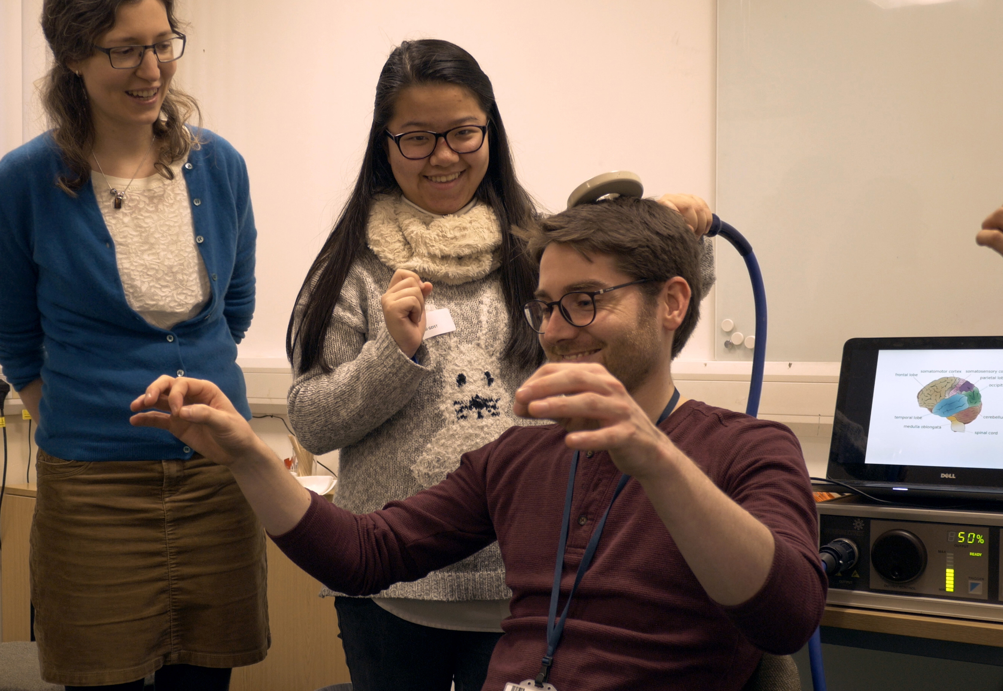 A stimulating visit! Schools Open Day 2017 at the MRC Brain Network Dynamics Unit.