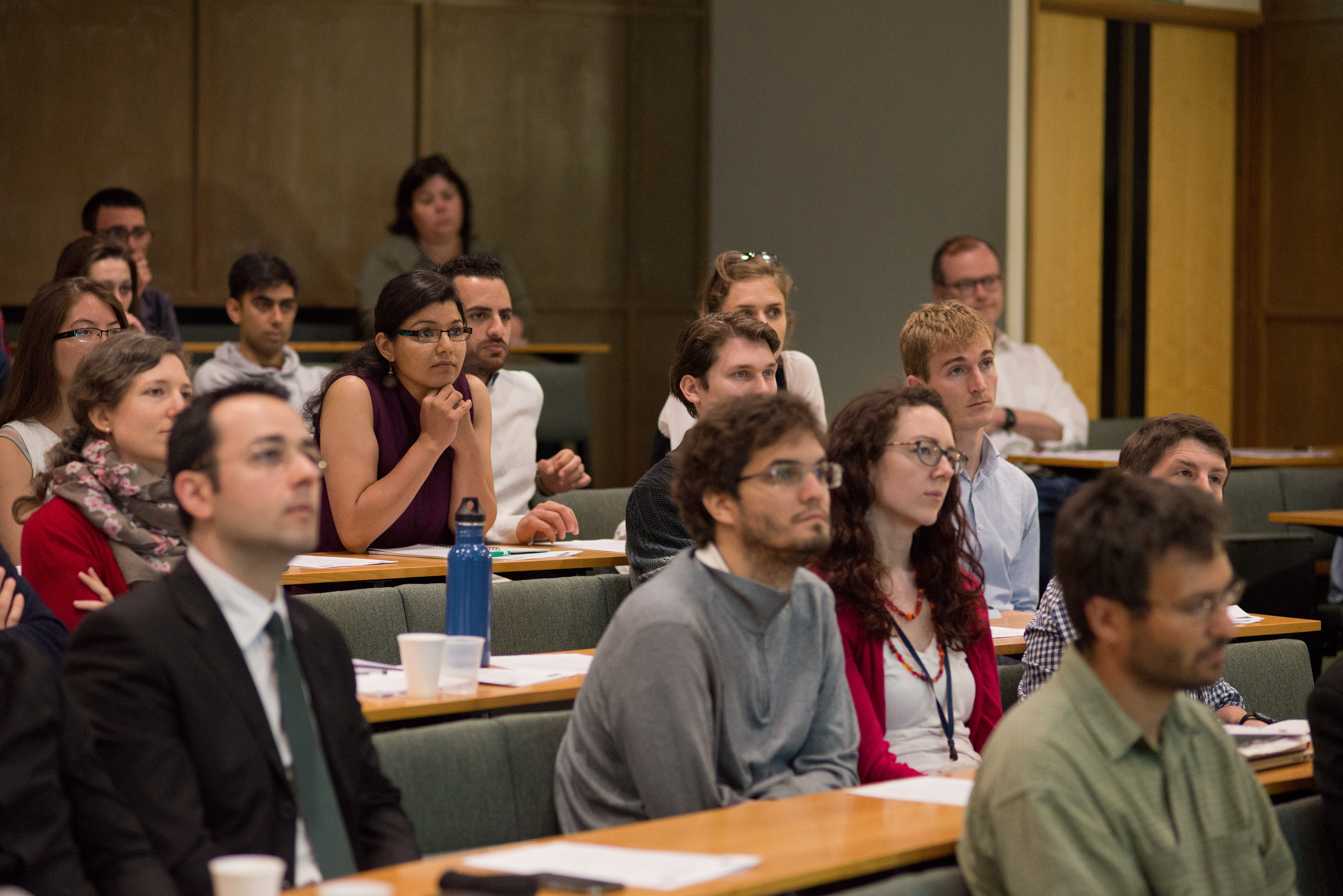 An attentive audience at the BNDU’s Science Day, summer 2016