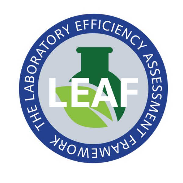 Laboratory Efficiency Assessment Framework (LEAF) logo