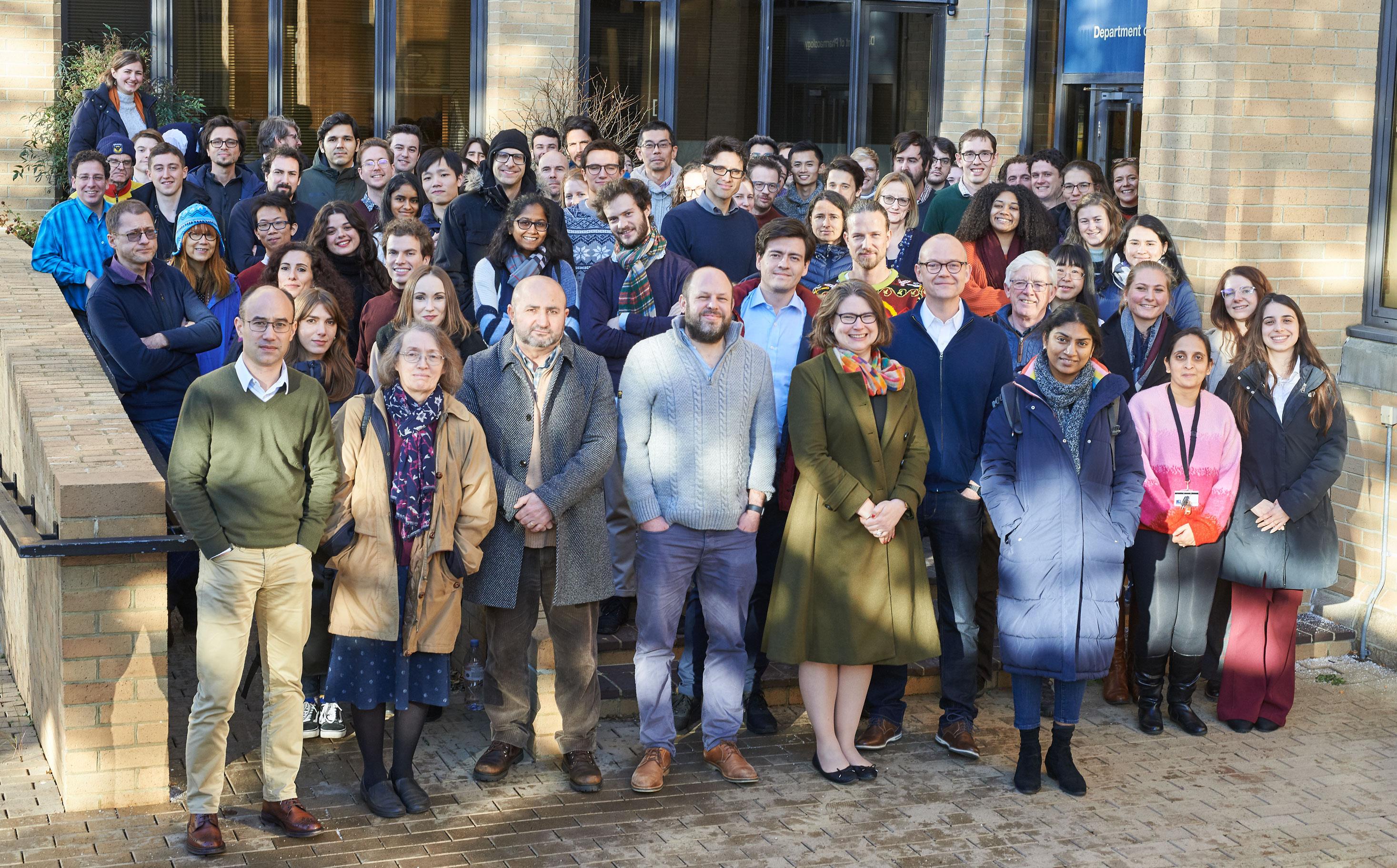 A group photo of attendees at the Unit’s Science Day in Winter 2022.