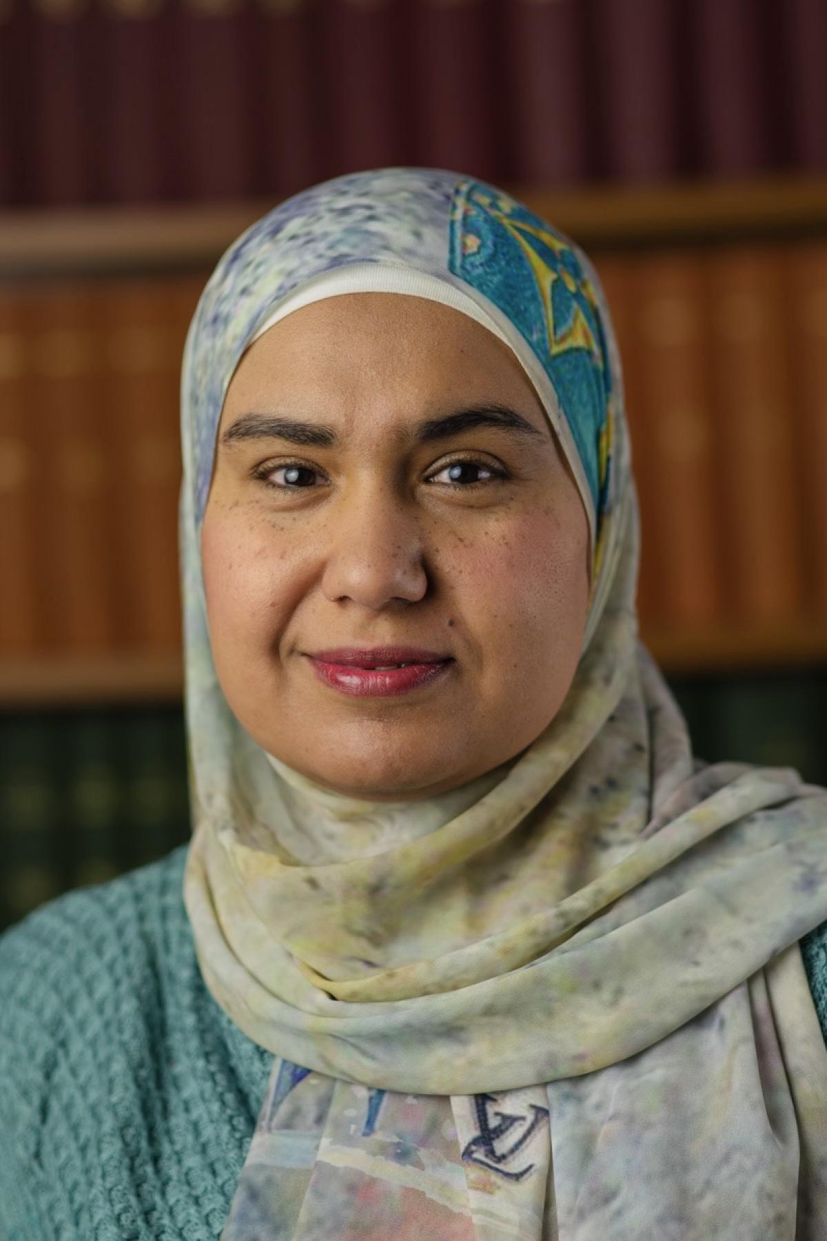 Portrait photo of Dr Rasha Elghaba.