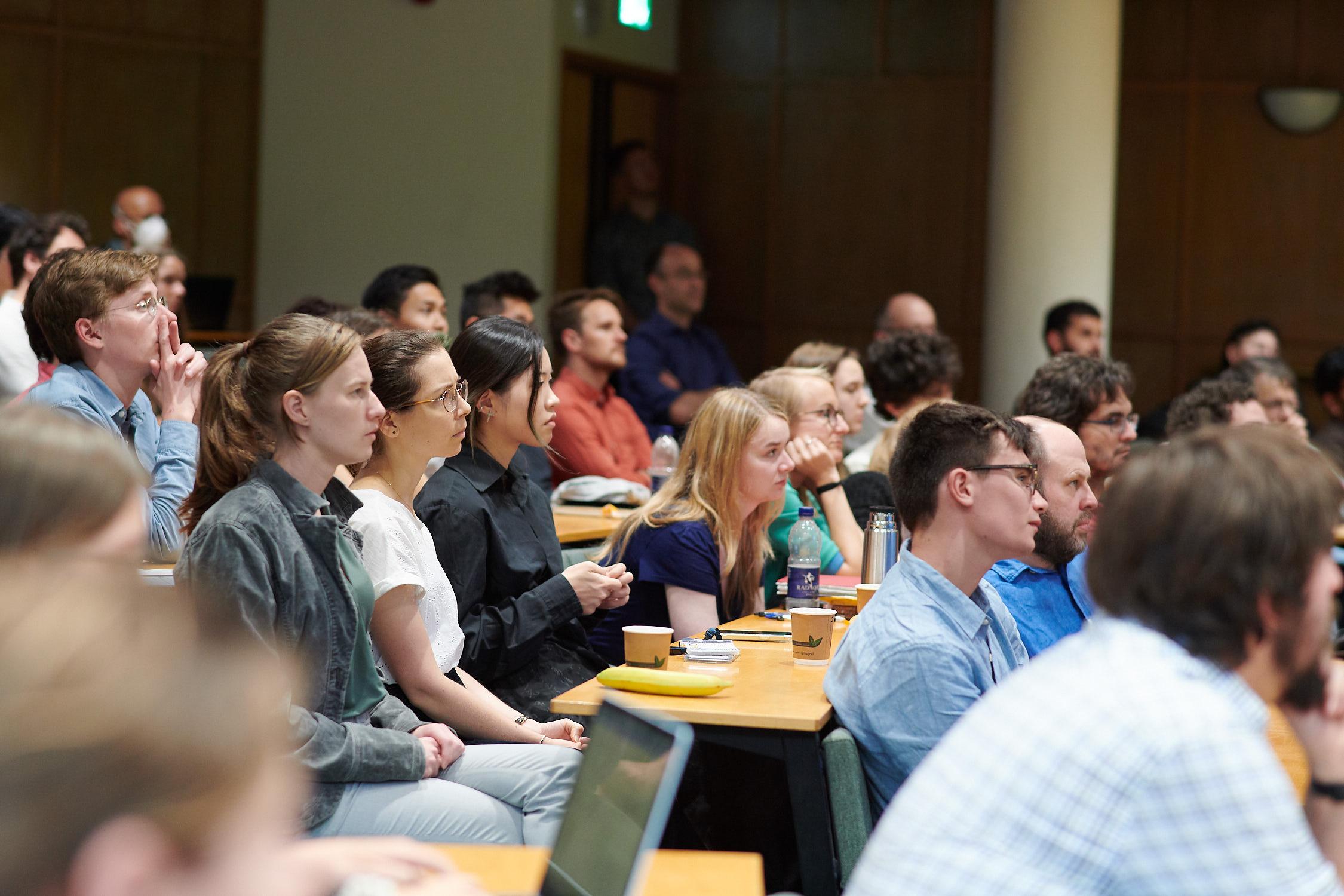 A photo of some of the audience at the Unit’s Science Day in summer 2023.