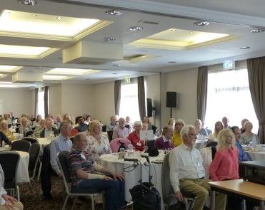 Photo of Aaudience members at the 2019 Forum organised by the East Midlands Parkinson’s Research Support Network.